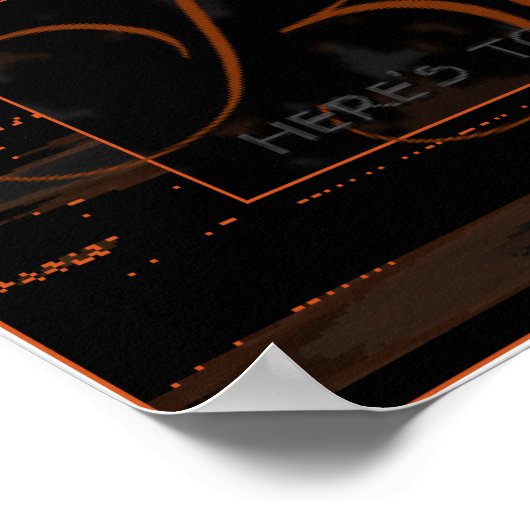 Samhain Toast Faery Martini Art Poster (Hoek)