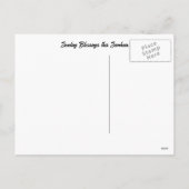 Samhain Uil kaarsen Feestdagenkaart (Achterkant)