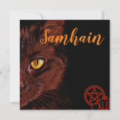 Samhain-uitnodiging Kaart (Achterkant)