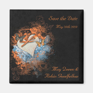 Samhain Wedding Pagan Save the Date Magnet