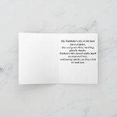 Samhain wenskaart kaart (Binnen)