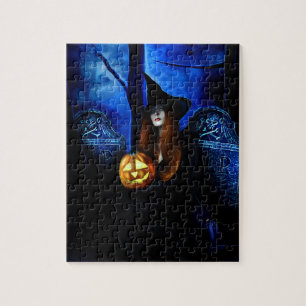Samhain Witch Puzzle Legpuzzel