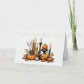 Samhain Zegeningen Folie Kaart (Voorkant)