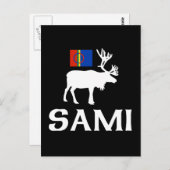Sami, de Mensen van Acht Seizoenen Briefkaart (Voorkant / Achterkant)