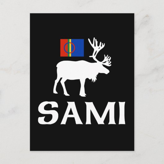Sami, de Mensen van Acht Seizoenen Briefkaart (Voorkant)