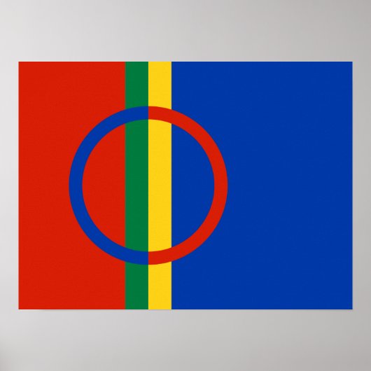 Sami Flag Poster (Voorkant)