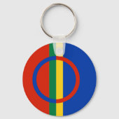Sami Flag Sleutelhanger (Voorkant)