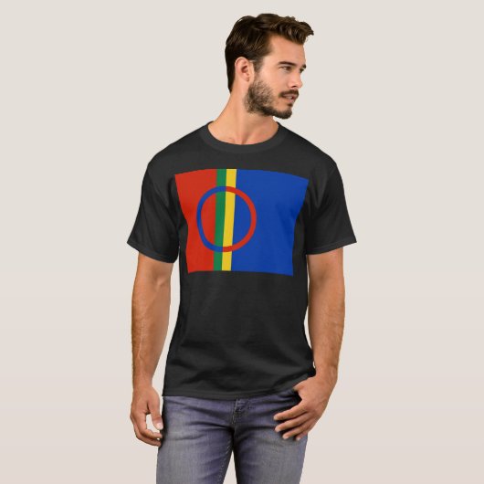 Sami Flag T-shirt (Voorkant volledig)