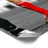 Sami Hyypia speelt voor Liverpool FC Poster (Hoek)