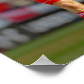 Sami Hyypia speelt voor Liverpool FC Poster (Hoek)