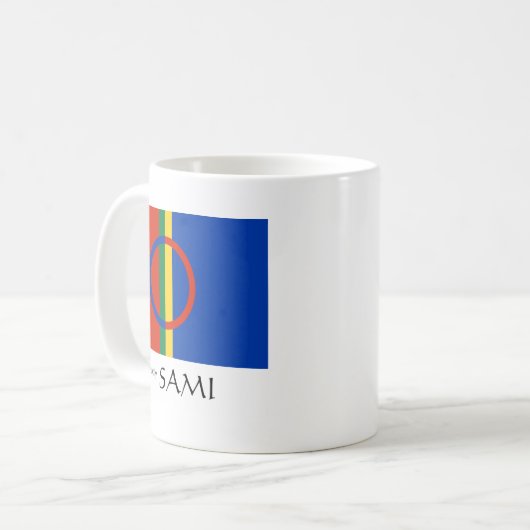 Sami koffiemok Proussi Sami (Voorkant links)