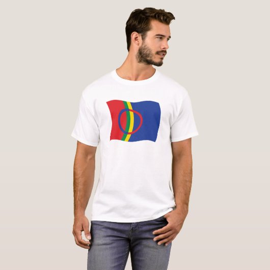 Sami People Flag Shirt (Voorkant volledig)