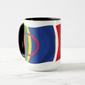 Sami People Vlag Mok (Voorkant links)