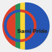 Sami Pride Sticker (Voorkant)