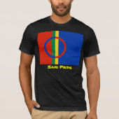 Sami Pride T-Shirt (zwart) (Voorkant)