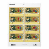 SAMI SAPMI RENDIER NOMADIC HERDSMAN LAPLAND LABEL (Full Sheet)