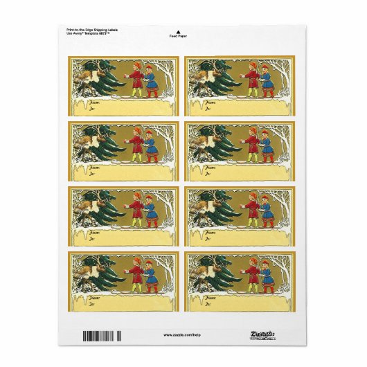 SAMI SAPMI RENDIER NOMADIC HERDSMAN LAPLAND LABEL (Full Sheet)