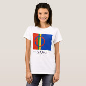 Sami t-shirt Prouwly Sami-ontwerp (Voorkant volledig)