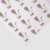 Samiese Cat Christmas Tissue Paper Tissuepapier (Detail)