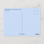 Samil Lake nabij Kumgang Mountains Noord-Korea Briefkaart (Achterkant)