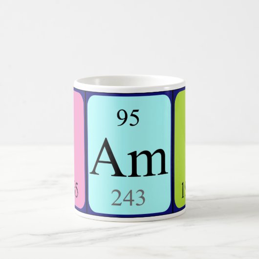 Samir periodieke lijstnaam mok (Center)