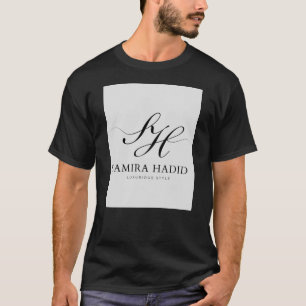 Samira Hadid Monogram Luxe T-shirt