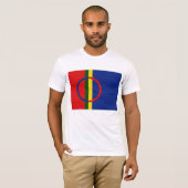 Sami's vlag t-shirt (Voorkant volledig)