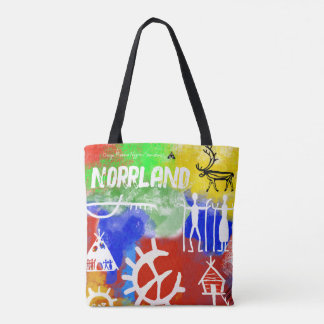 Samisk insperererad tote bag