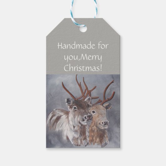 Samisk inspiration  cadeaulabel (Voorkant)