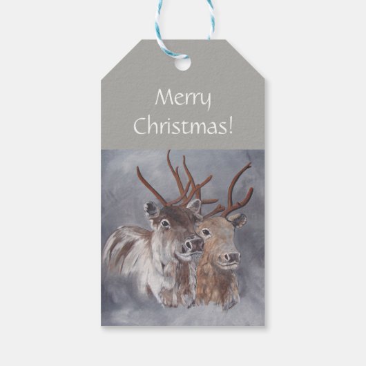 Samisk inspiration  cadeaulabel (Achterkant)