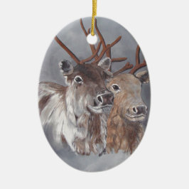 Samisk inspiration  keramisch ornament