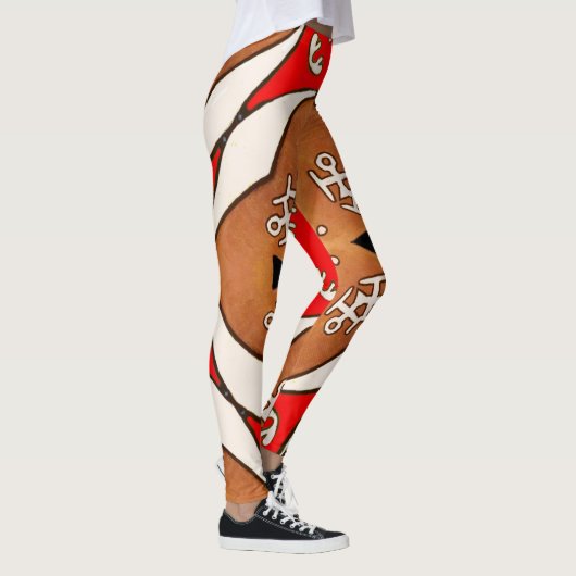 Samisk inspiration  leggings (Rechts)