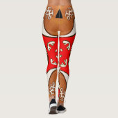 Samisk inspiration  leggings (Achterkant)