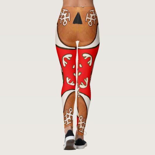 Samisk inspiration  leggings (Achterkant)