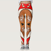 Samisk inspiration  leggings (Voorkant)