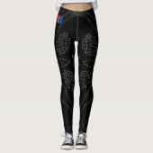 Samisk inspiration  leggings (Voorkant)