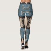 Samisk inspiration  leggings (Achterkant)