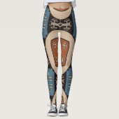 Samisk inspiration  leggings (Voorkant)