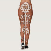Samisk inspiration  leggings (Achterkant)
