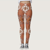 Samisk inspiration  leggings (Voorkant)