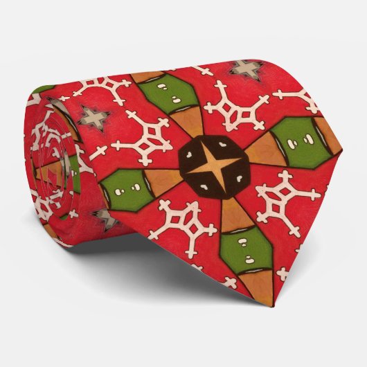 Samisk inspiration  stropdas (Opgerold)