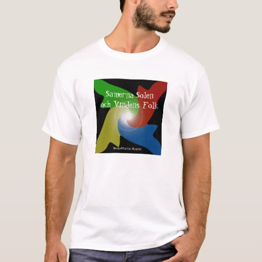 Samisk inspiration  t-shirt (Voorkant)