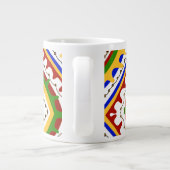 Samisk mönster grote koffiekop (Achterkant)