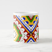 Samisk mönster grote koffiekop (Voorkant)