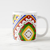 Samisk mönster grote koffiekop (Rechts)