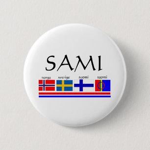 samiwithflags ronde button 5,7 cm
