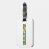 Sammamish River Trail Washington Bagagelabel (Achterkant verticaal)