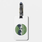 Sammamish River Trail Washington Bagagelabel (Achterkant verticaal)