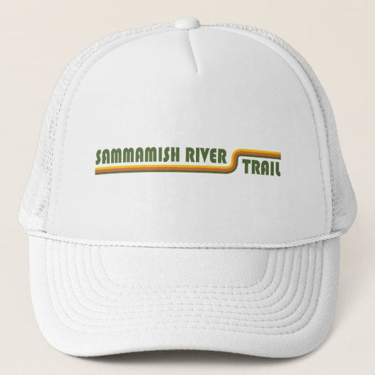 Sammamish River Trail Washington Trucker Pet (Voorkant)