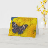 Sammamish Washington Foto van Butterfly 43 Kaart (Gele Bloem)